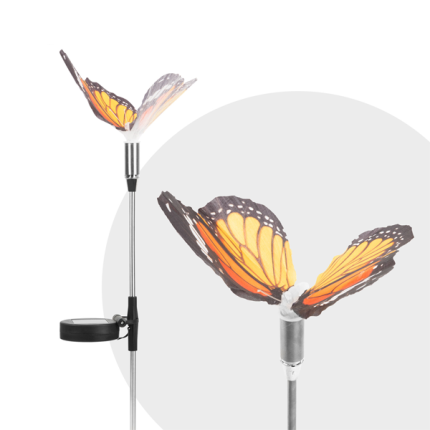 LED-es szolár pillangó