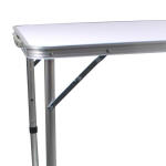 GardenLine Összecsukható kempingasztal 4 székkel – 120 x 80 x 70 cm