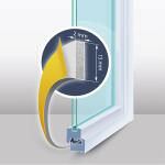Öntapadós ajtó- ablakszigetelő - 2 mm x 6m - Fehér