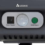 Izoxis Napelemes kültéri lámpa távirányítóval (120 LED)