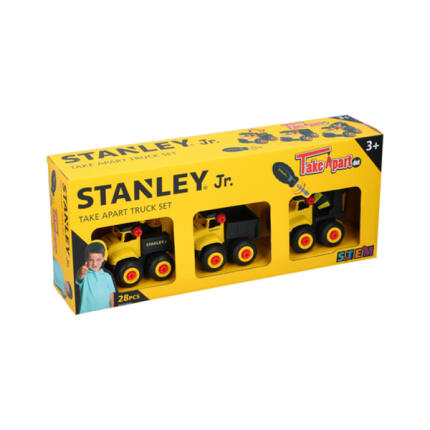 Stanley 3 az 1-ben szétszerelhető munkagépek gyerekeknek