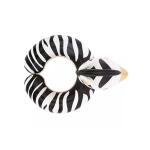 Felfújható strandmatrac úszógumi - Zebra