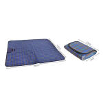 Piknik szőnyeg 145x180 cm- Kék