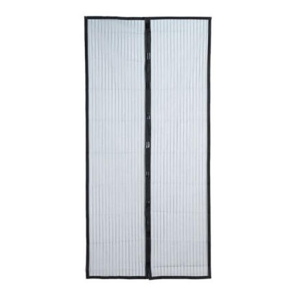 Fekete szúnyogháló függöny ajtóra - 220x100 cm
