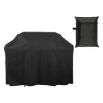 Vízálló kerti grill takaró - 250x120 cm - Fekete