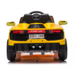 Elektromos kisautó gyerekeknek - Super Car - Sárga