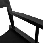 Beautylushh Összecsukható kozmetikai szék - Fekete