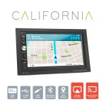 Fejegység "California" - 2 DIN - 4 x 50 W - Android 8.1