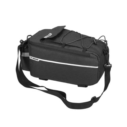 Trizand Hőszigetelő kerékpáros táska - 40x18x17 cm - Fekete