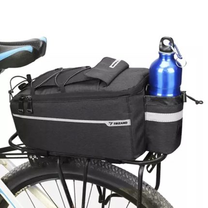 Trizand Hőszigetelő kerékpáros táska - 40x18x17 cm - Fekete
