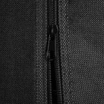 Ruhhy Összecsukható textil szekrény 170x45x170 cm - Fekete