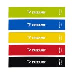 Trizand Fitnesz szalag készlet különböző ellenállásokkal (5 db)