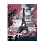 Számfestő készlet - Eiffel-torony - 40 x 50 cm