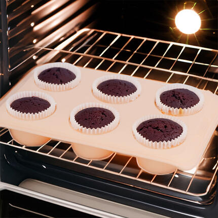Szilikon sütőforma - muffin - 30 x 18 x 4,2 cm