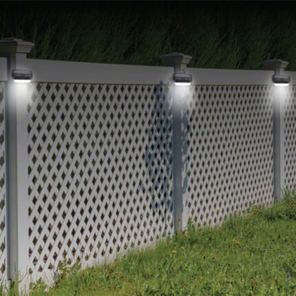 Napelemes kerti LED lámpa lépcsőre, kerítésre