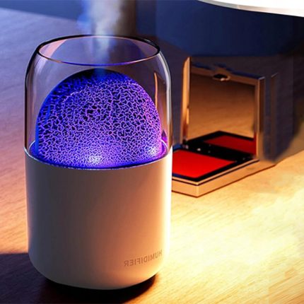 Ultrahangos aromaterápiás diffúzor LED világítással
