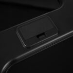Intelligens fürdőszobai mérleg - LCD - 180 kg - Fekete