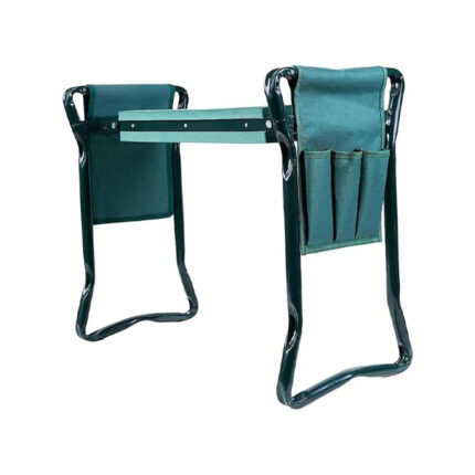 Többfunkciós kerti szék és térdelő - 49 x 27,5 x 59 cm - Zöld
