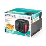 Brock DF 2501 RD Fritőz - 2,5 l, 1600 W