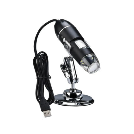 Hordozható digitális mikroszkóp készlet, állítható állvánnyal - 1600X nagyítás