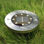 Kör alakú LED-es szolár lámpa szett - 4 db - 12,8 – 12 cm