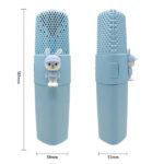 Vezeték nélküli karaoke mikrofon hangszóróval - Kék