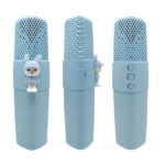 Vezeték nélküli karaoke mikrofon hangszóróval - Kék